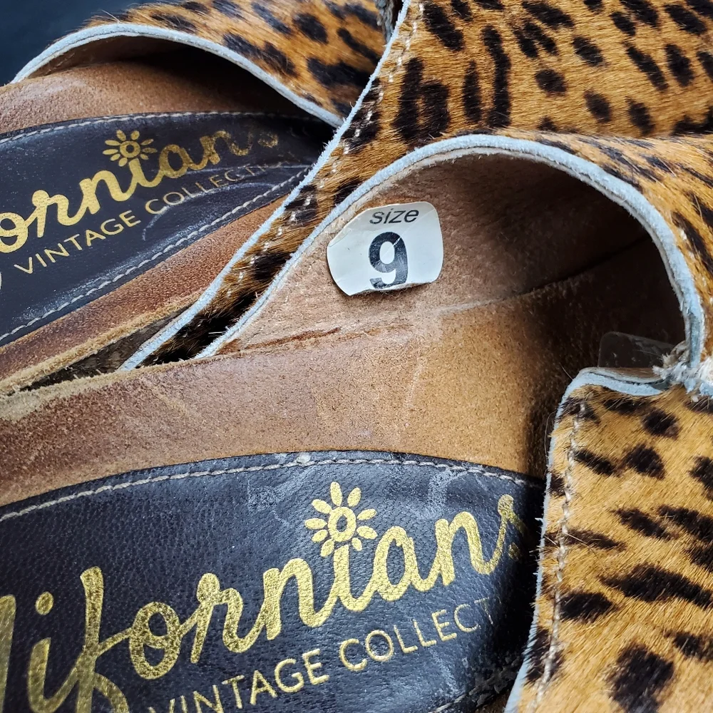 California Vintage Collection Wedge Slip-ons Size 9 - Picture 4 of 11